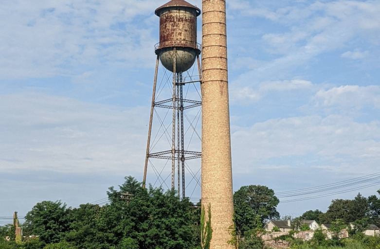 August 2022: Milltown’s Iconic Landmark Water Tower and Smokestack to be Demolished!