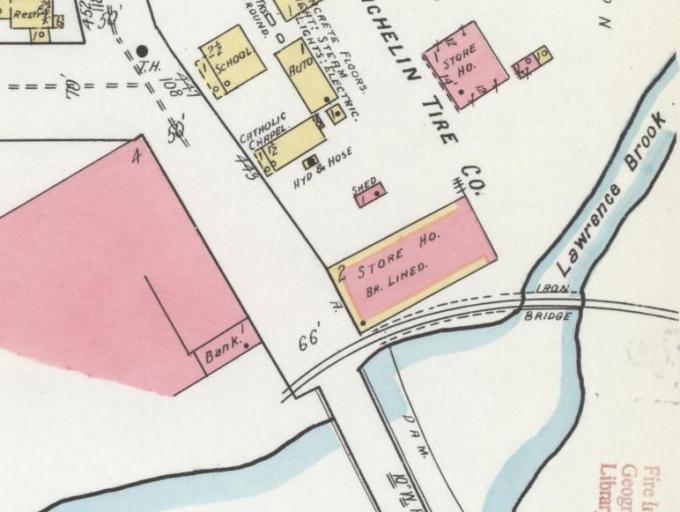 Milltown National Bank at Michelin Tire - 1924